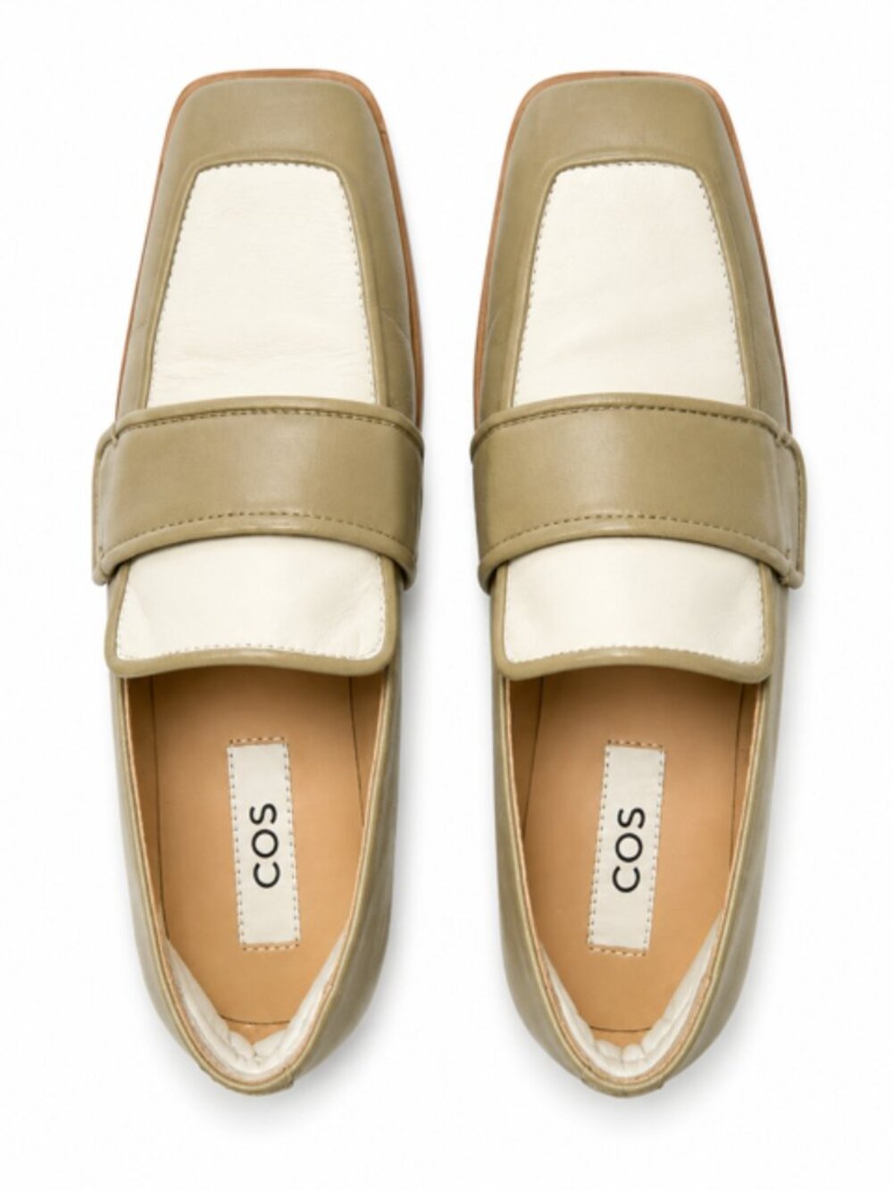 COS  LEATHER LOAFERS